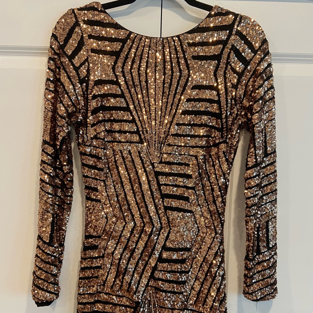 Dress The Population Sequin Dress